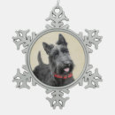 Search for scottie christmas tree decorations Black