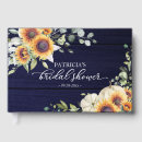 Search for sunflower guest books Sunflower bridal shower