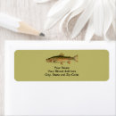 Search for fly fishing return address labels Rainbow trout