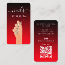 Search for black red gold business cards Qr code
