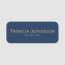 Search for dark blue name tags Elegant