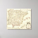Search for classic maps canvas prints Relief