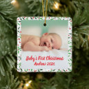 Search for daddy christmas tree decorations Baby first christmas