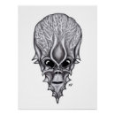Search for alien face posters Space