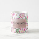 Search for romantic rose mugs Watercolor floral