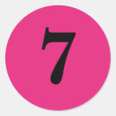 Search for seven stickers Number