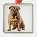 Search for shar pei christmas tree decorations Cute