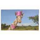 Search for giraffe pillowcases Africa