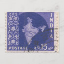 Search for postage stamp postcards India