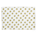 Search for gold white pillowcases Geometric