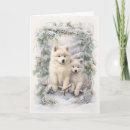 Search for samoyed christmas cards Animal