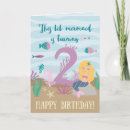 Search for cute mermaid cards Purple and teal