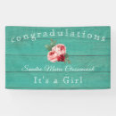 Search for its a girl banners Rustic