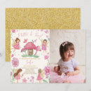 Search for fluttering invitations Baby girl
