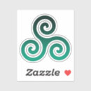 Search for celtic symbols stickers Triskele