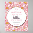 Search for she is fierce quote posters Baby girl