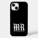 Search for mister men iphone cases Black and white