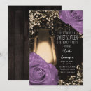 Search for lilac sweet 16 invitations Summer