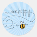 Search for happy bee stickers Sweet