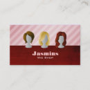 Search for wig business cards Salon