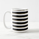 Search for black and gold striped mugs White
