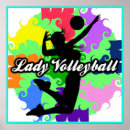 Search for volleyball player art Gym