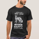 Search for african wild dogs mens tshirts Funny