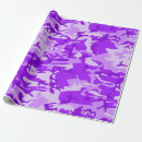 Search for purple camo wrapping paper Modern