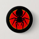 Search for spiders badges Black spider