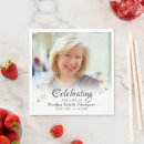 Search for celebration of life napkins Sympathy
