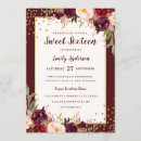 Search for autumn sweet 16 invitations Fall