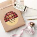 Search for rustic baby boy stickers Flannel