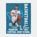 Search for sports photo blankets Senior night