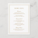 Search for classic wedding enclosure cards Elegant