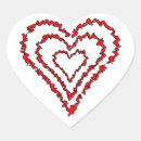 Search for funky heart stickers Whimsical