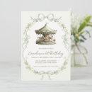 Search for merry go round invitations Carousel