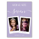 Search for age table cards When we were