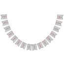 Search for christmas tree bunting flags Red