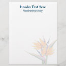 Search for bird letterhead Tropical