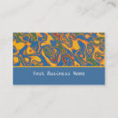 Search for psychedelic business cards Red
