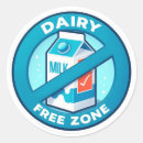 Search for dairy stickers Vegan