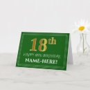 Search for elegant 18th birthday cards 18 years old