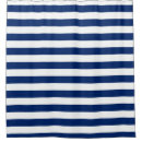 Search for royal blue shower curtains White