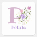 Search for monogram letter p stickers Floral