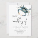 Search for crab wedding invitations Modern