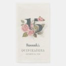 Search for teenager napkins Quinceanera