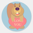 Search for cute beaver stickers Brown