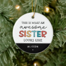 Search for funny sister christmas tree decorations Best sister ever