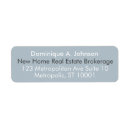 Search for real estate business return address labels Professional