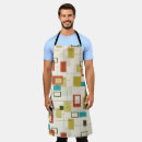 Search for mid century aprons Colourful